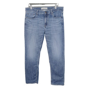 Calvin Klein Women's Straight Leg Jeans Medium Wash 36WX32L Casual Pants